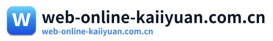 web-online-kaiiyuan.com.cn Logo